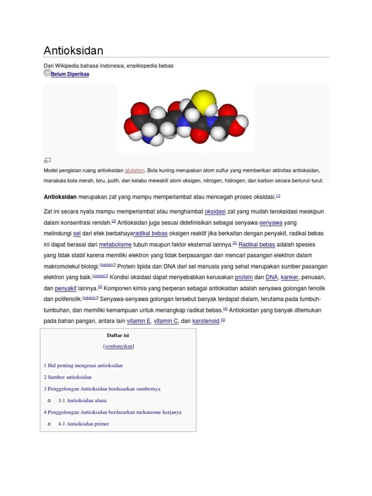 Antioksidan | PDF