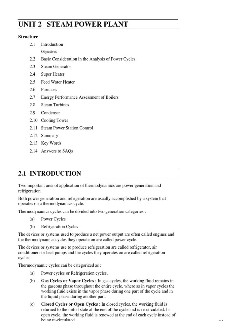 Power Plant Theory Steam Engine Boiler Free 30day