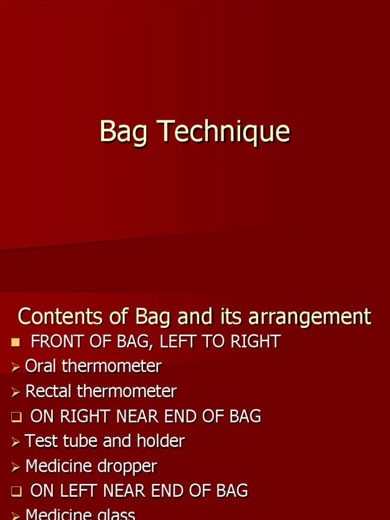 Bag Technique PDF Pregnancy Childbirth