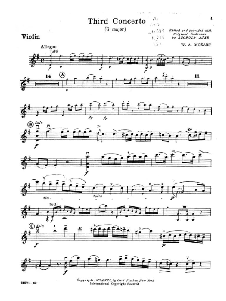 violin pieces