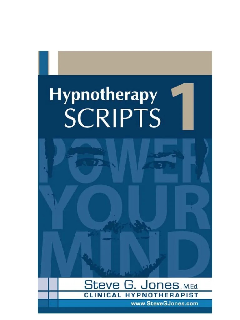 Hypnotherapy Scripts PDF Hypnotherapy Hypnosis