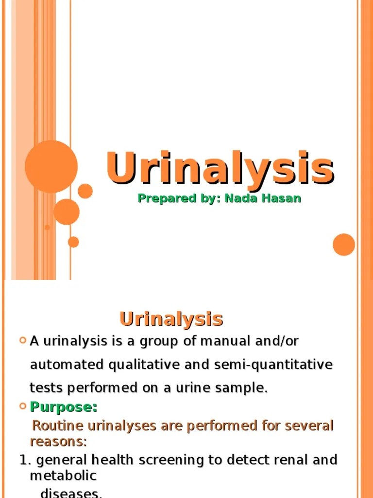 How Often To Do A Urinalysis For Uti Treatment