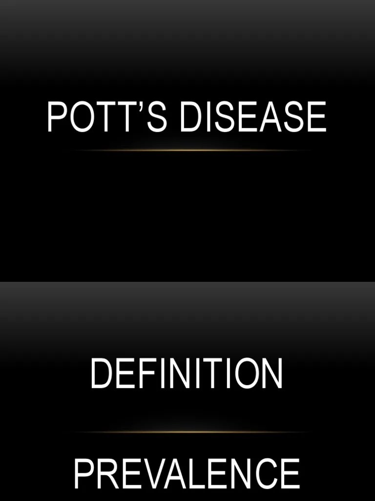 Pott's Disease NCP PDF Relaxation (Psychology) Pain