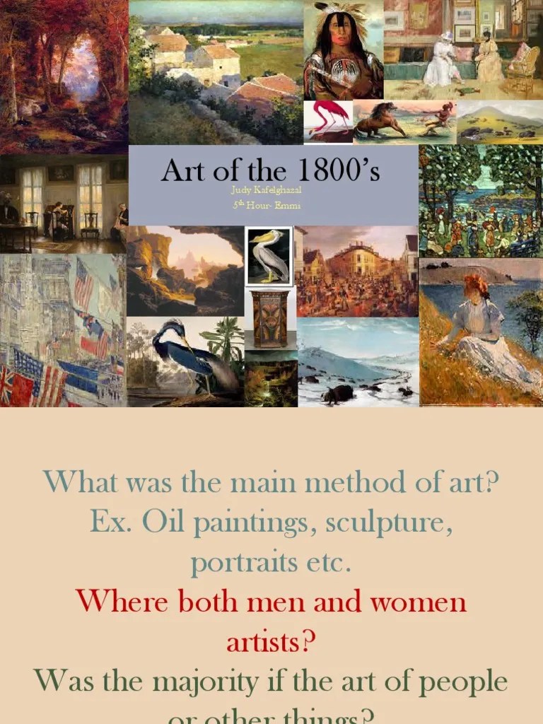 Art of The 1800s PDF Paintings Arts (General)