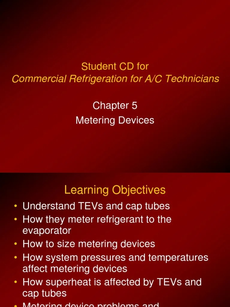 Chapter 05 Metering Devices PDF Continuum Mechanics Chemical