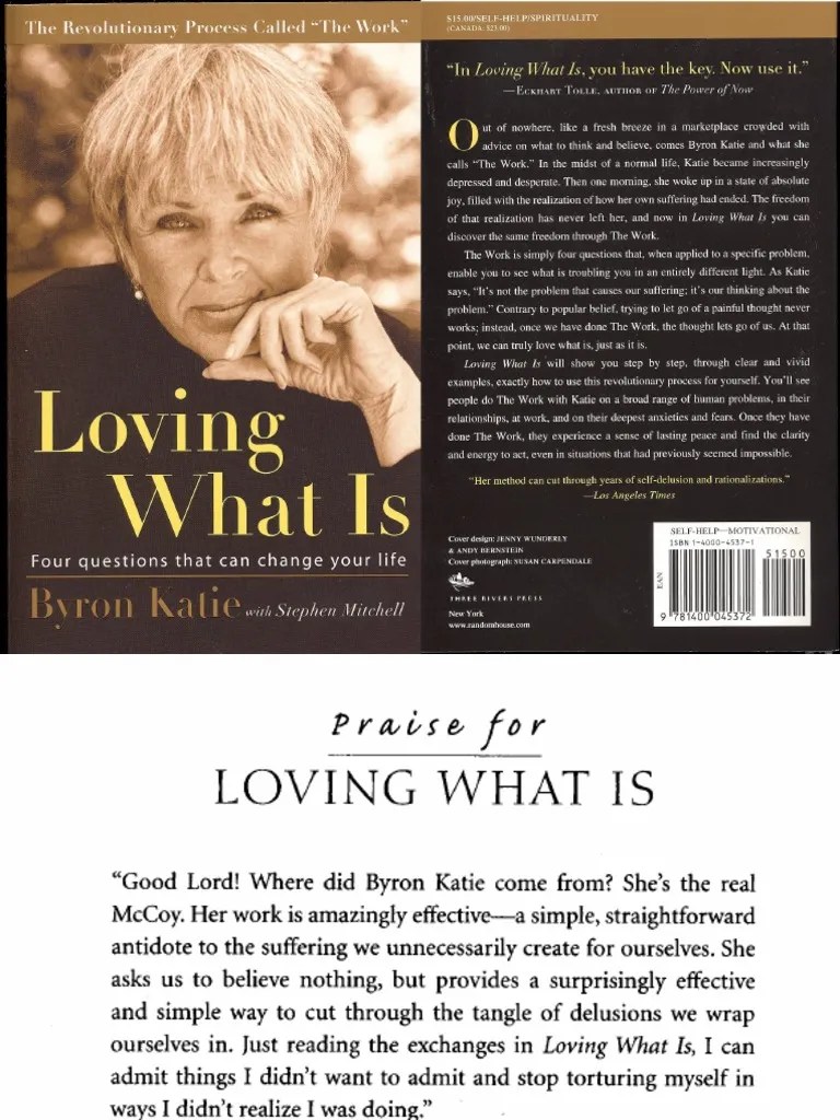 Byron Katie Loving What Is