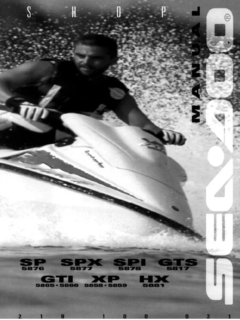 Sea-Doo – Service Manual Download