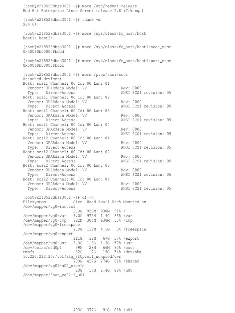 Linux Storage Commands Computer Data Storage Computer Networking