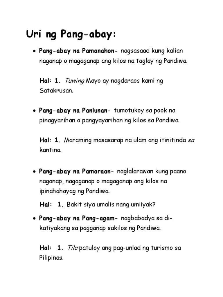 Ano Ang Halimbawa Ng Pang Angkop pangbloge