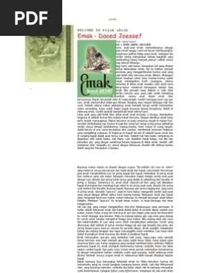 Emak - Daoed Joesoef | PDF