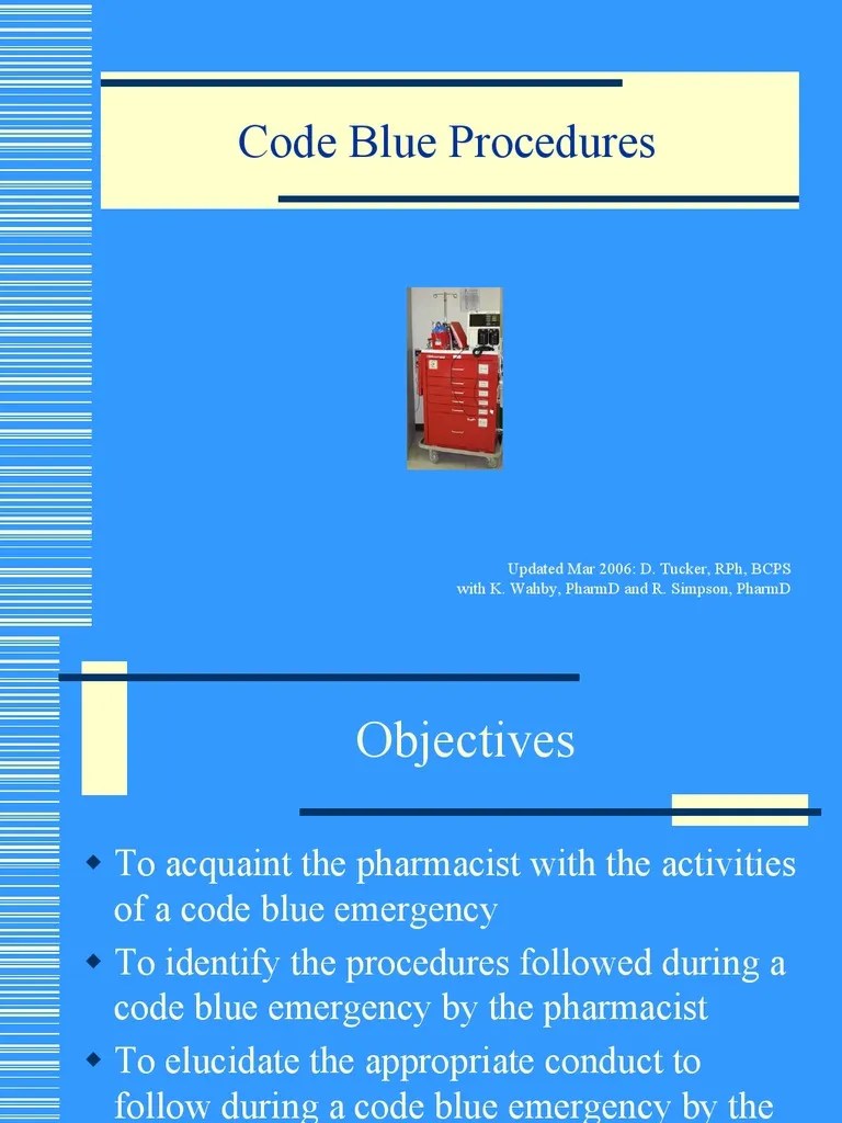 Code Blue Meds PDF Syringe Pharmacist