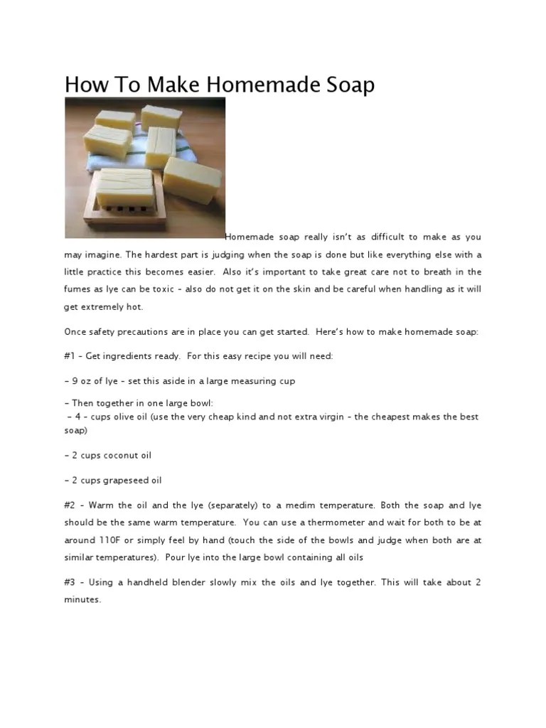 Soap Making PDF
