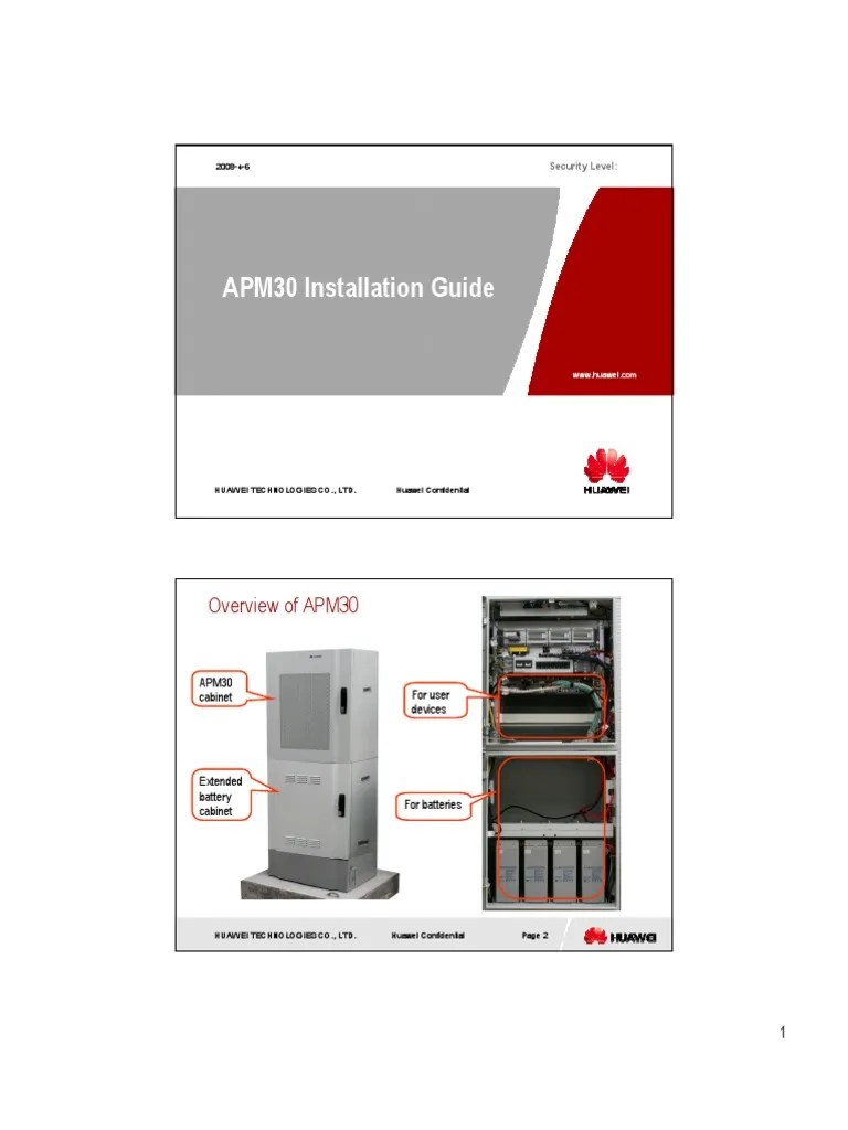 APM30 Installation Guide Cabo Fonte de Energia