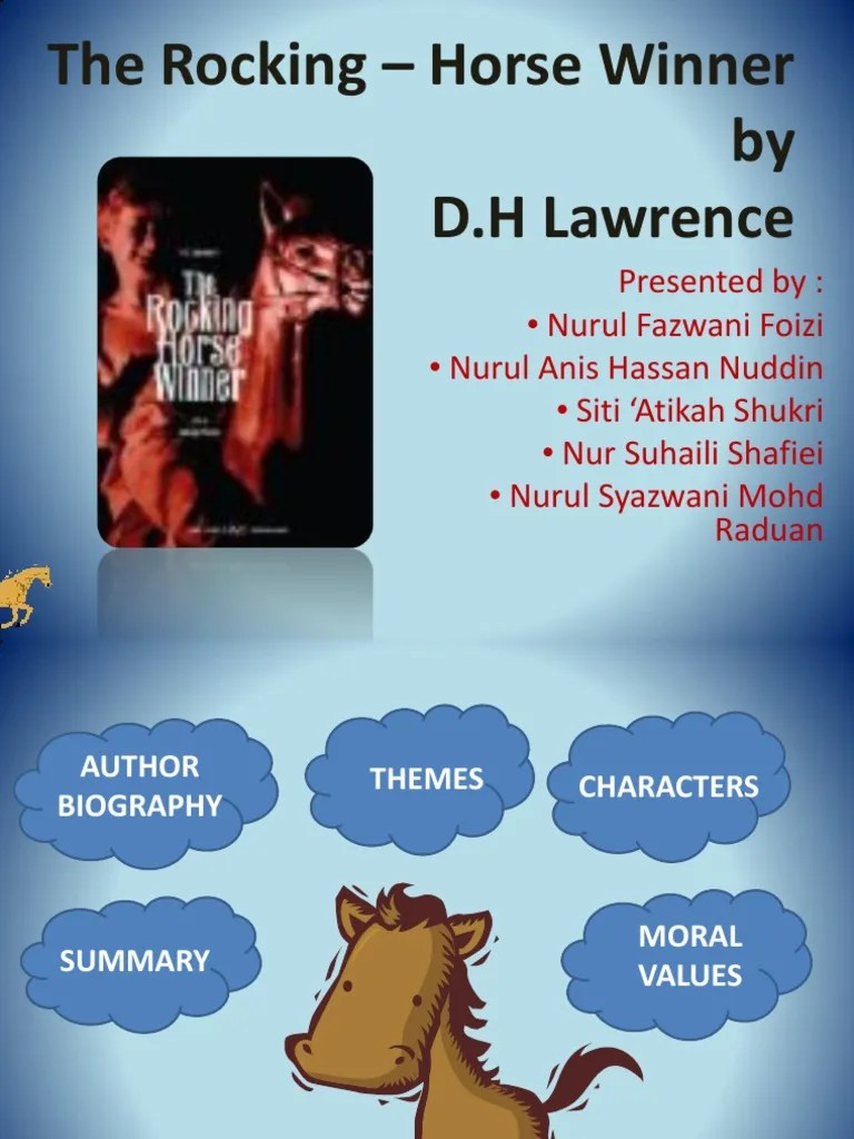 The Rocking Horse Winner Oedipus Complex Fiction & Literature