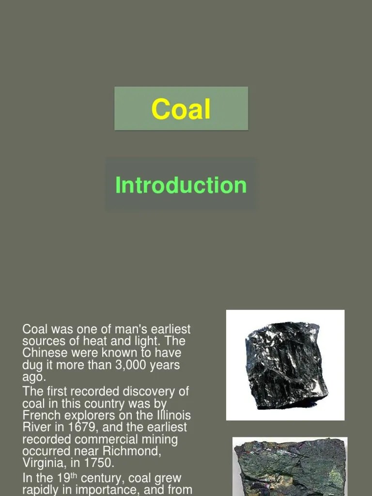 COALRank, Grade and Type Coal Lignite