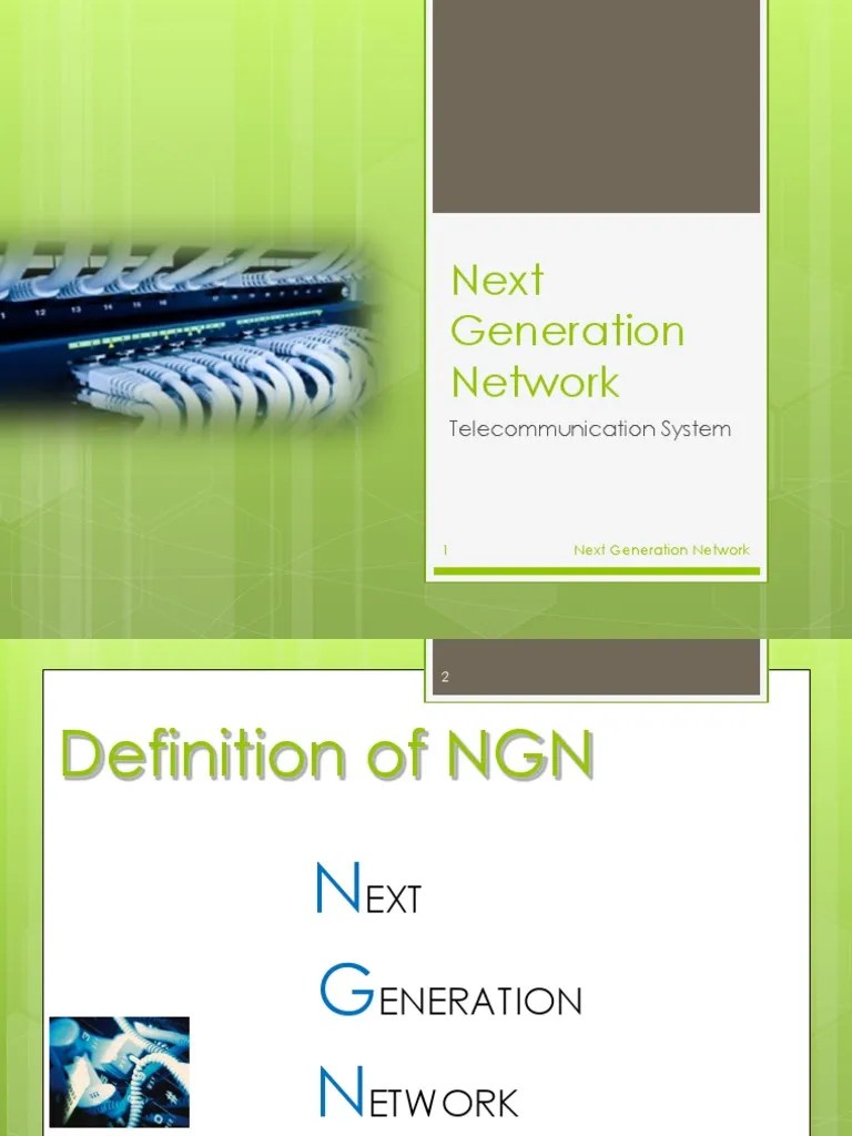 Next Generation Network PDF Network Architecture Computer Network