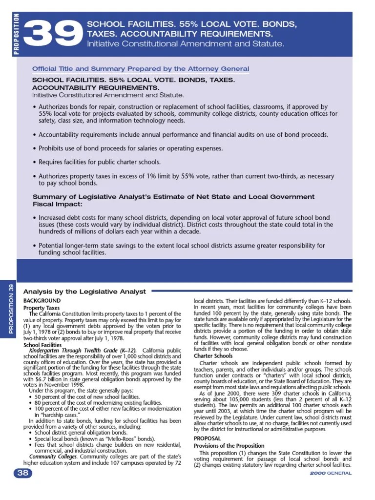 Initiative Constitutional Amendment and Statute PDF Debt Bonds