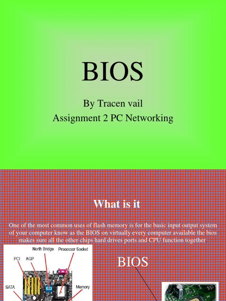 Bios PDF Bios Personal Computers