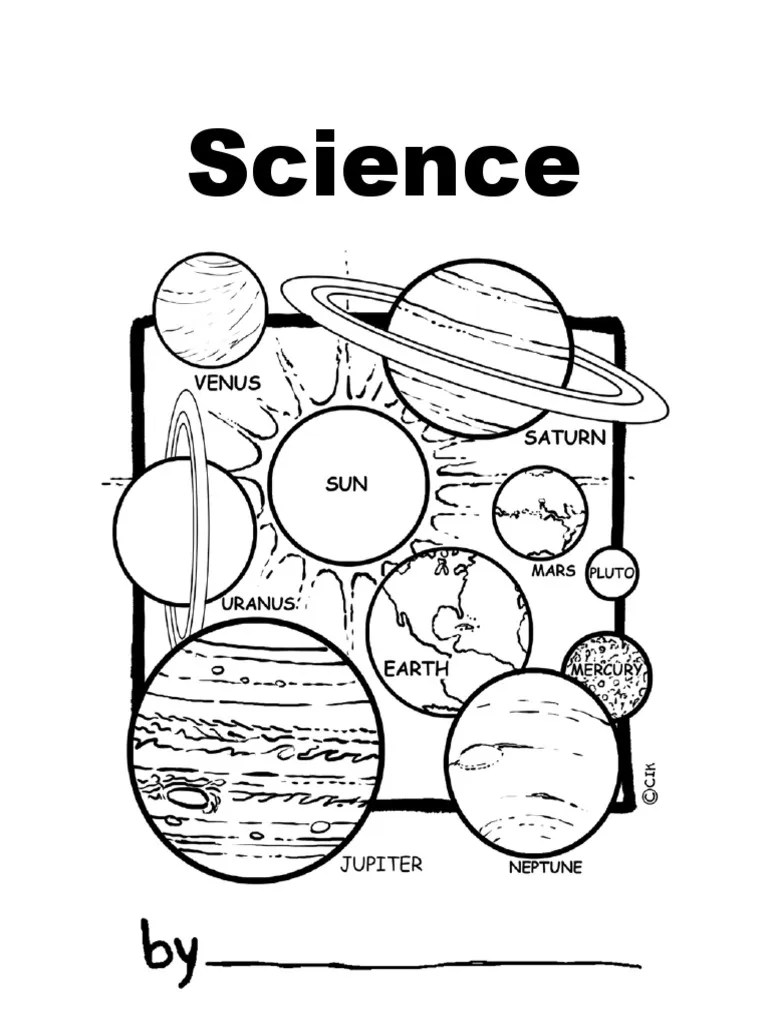 Science Cover Sheet