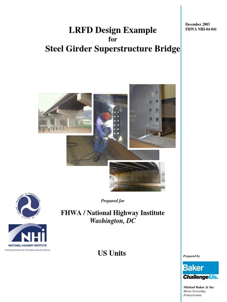 FHWA LRFD Steel Bridge Design Example FULL PDF