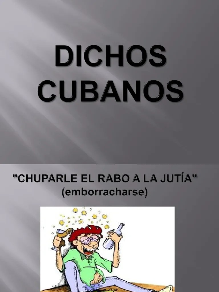 Dichos Cubanos