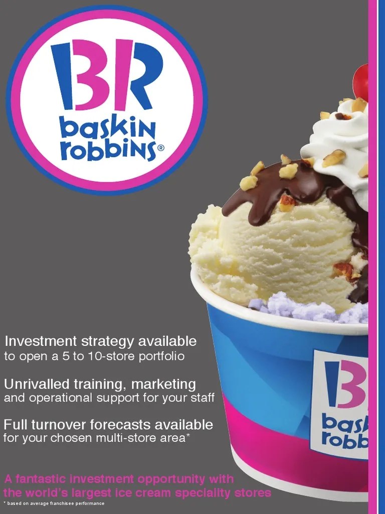 Baskin Robbins Franchising Economies