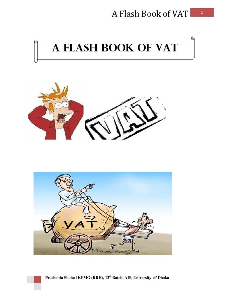 Flash book of VAT Value Added Tax Taxes Free 30day Trial Scribd