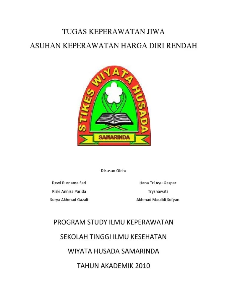 makalah harga diri rendah.docx