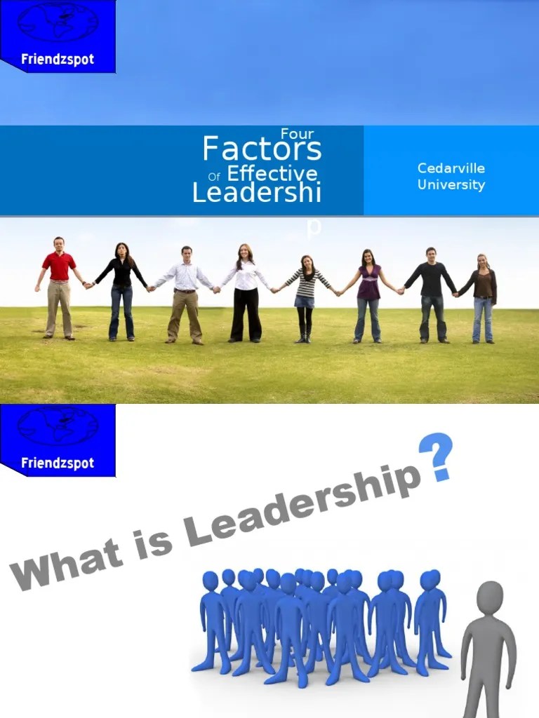4 Factors of Leadership
