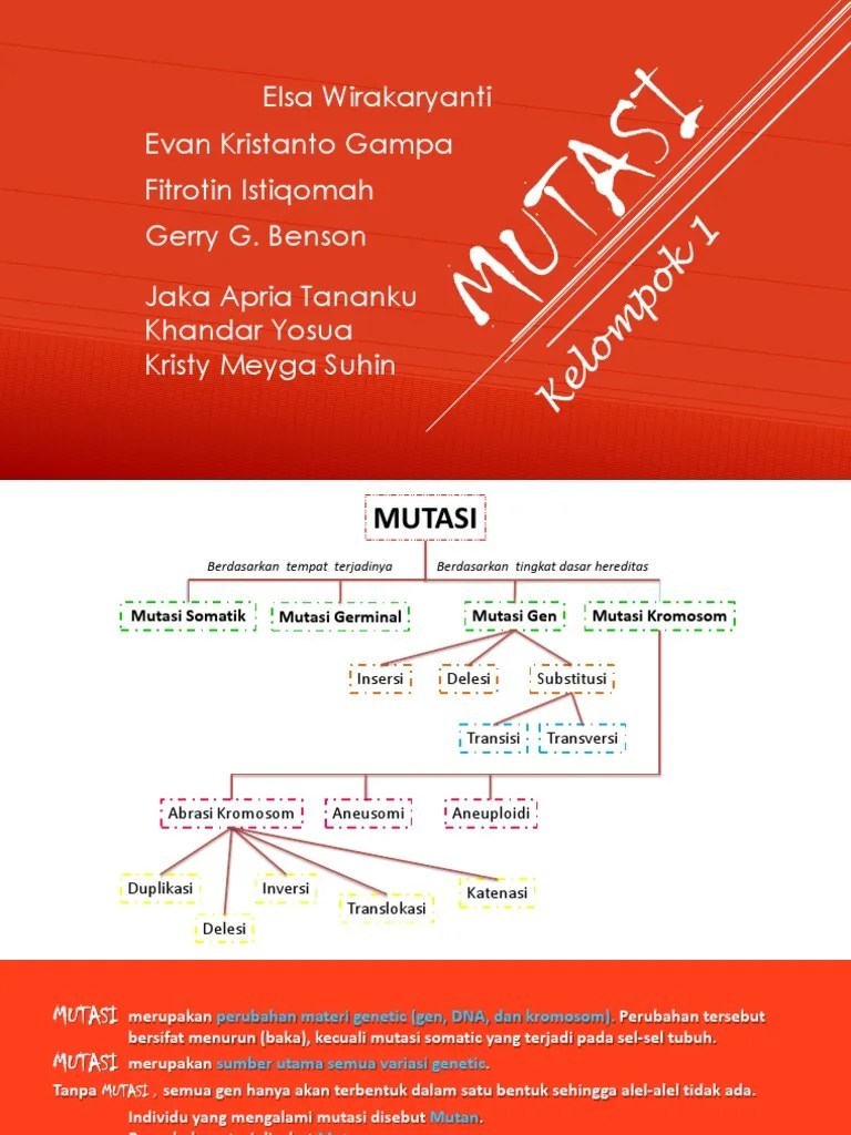Kelompok 1 (MUTASI) | PDF