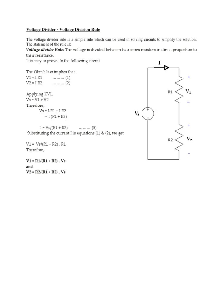 Voltage Divider