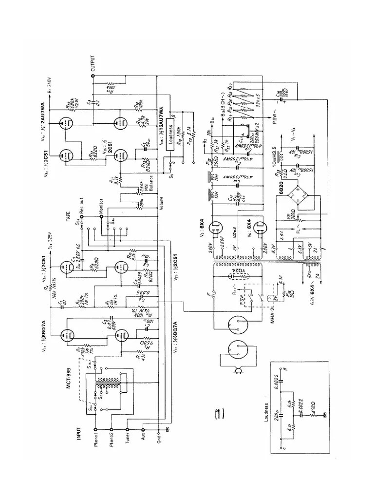 143 Tube Amplifier Schematics (OTL,211,6080,300B,VT4C) WW