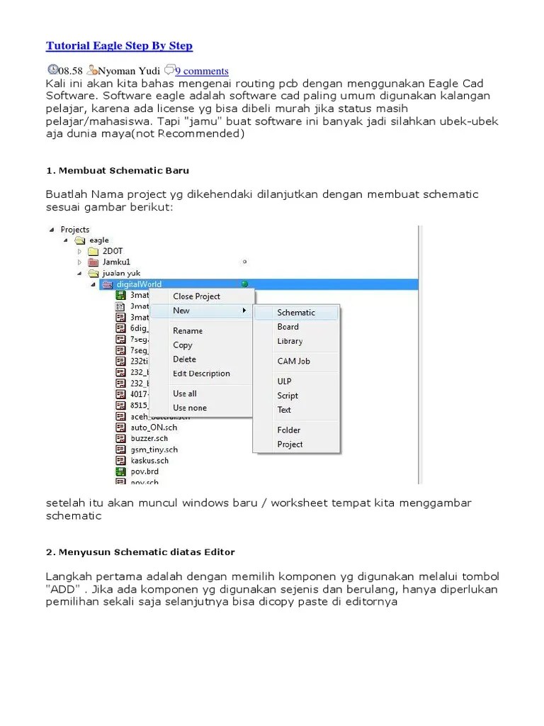 Tutorial Eagle Pcb Bahasa Indonesia Pdf PCB Designs