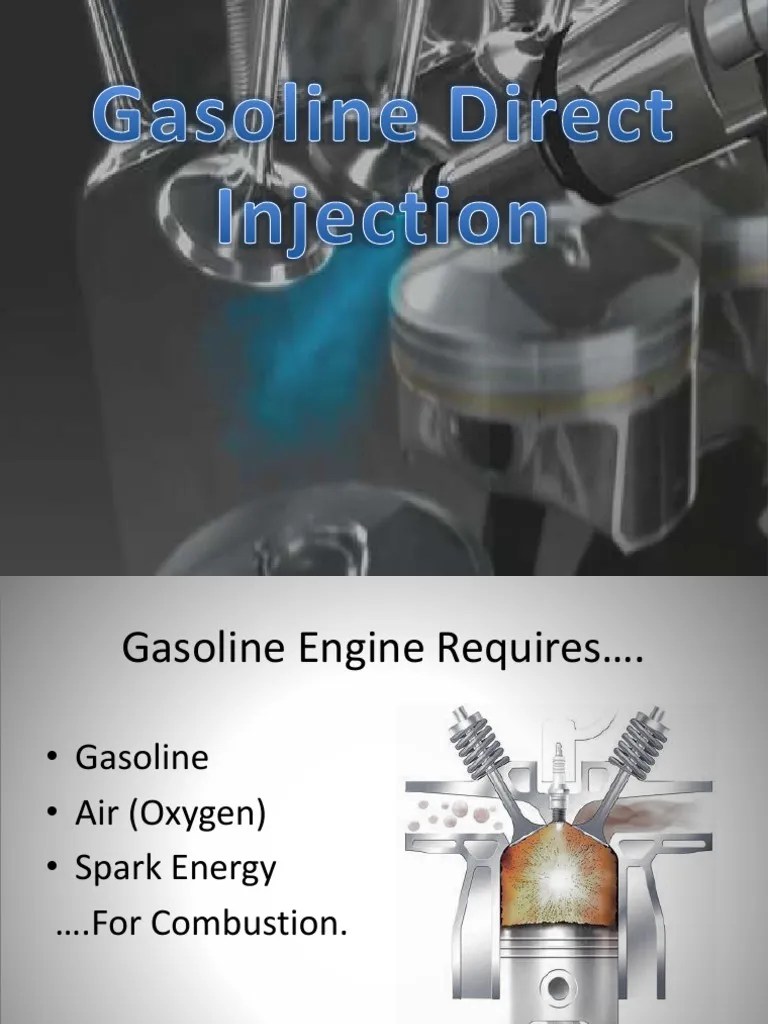 Gasoline Direct Injection Fuel Injection Internal Combustion Engine