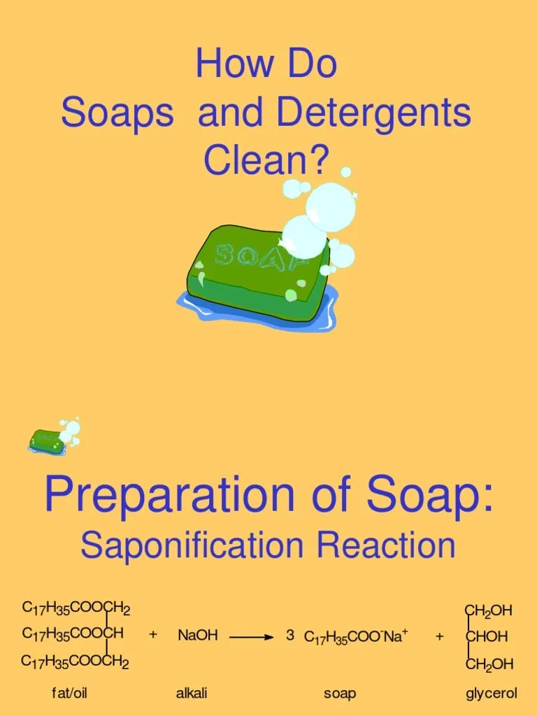 Soap PDF Detergent Surfactant