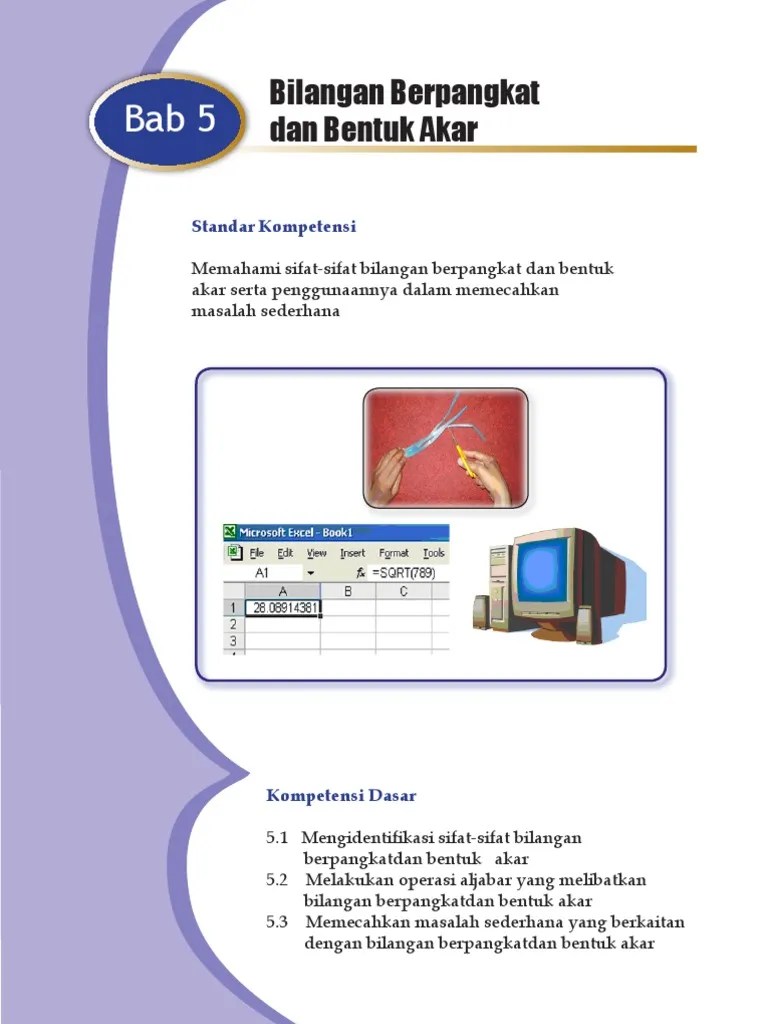 Jawaban Latihan 14 Pangkat Nol Pangkat Negatif Dan Bentuk Akar - Seputar  Bentuk