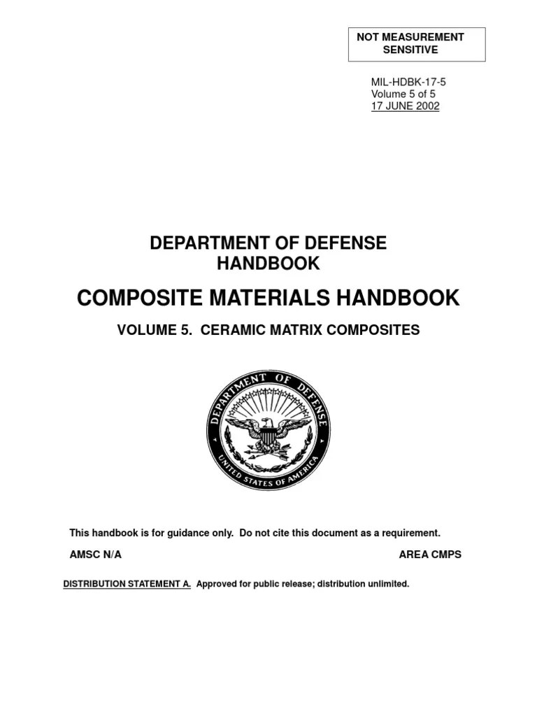 DOD Composite Materials HandbookVol5 PDF