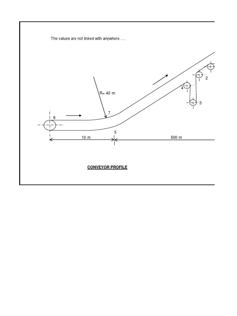 Conveyor DesignDraft.xls Belt (Mechanical) Area