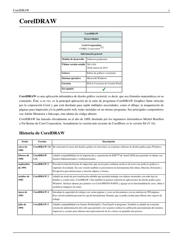 Corel Draw PDF Windows XP Informática