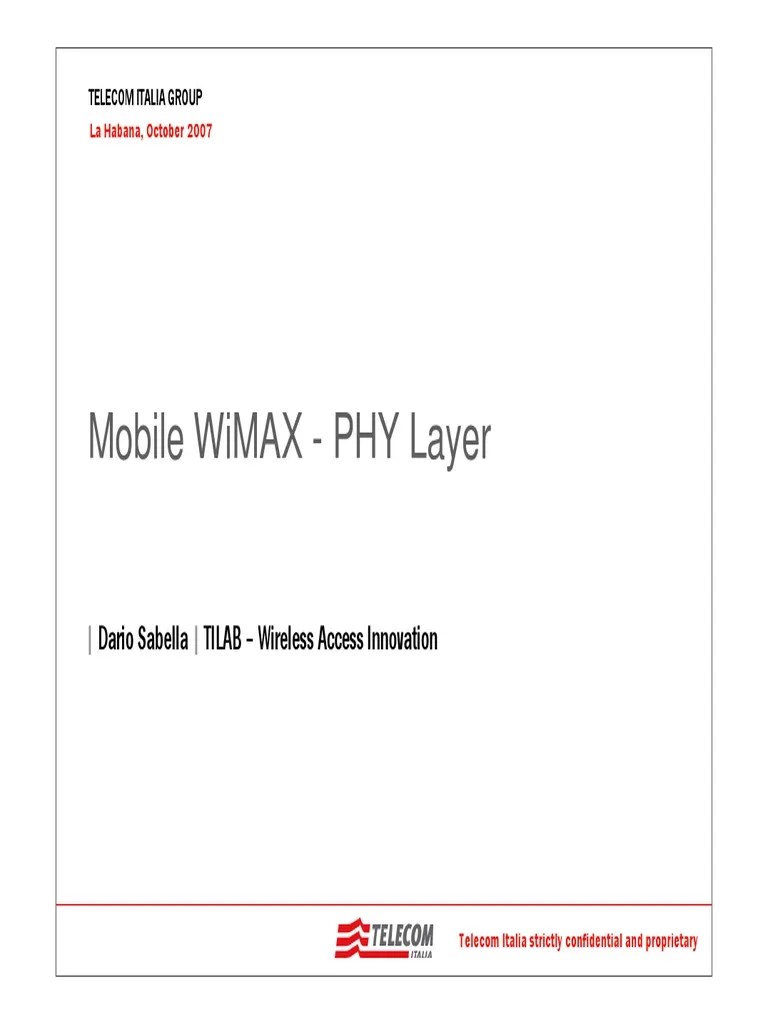 1 WiMAX Physical Layer 10102007 Final PDF Mimo