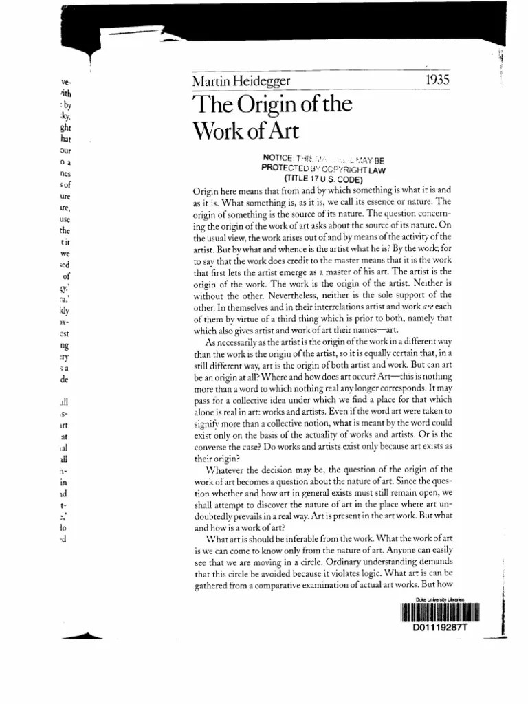 8646398HeideggerTheOriginoftheWorkofArt.pdf