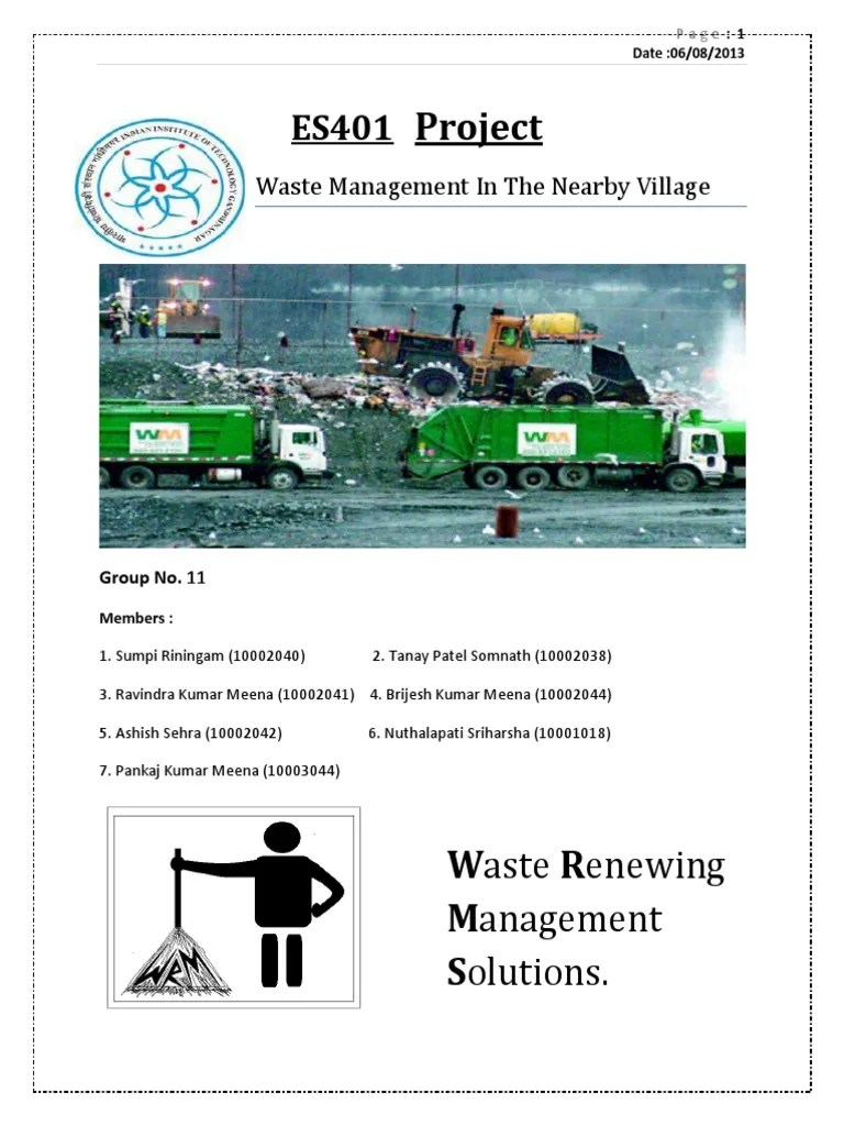Waste management.pdf Waste Management Recycling
