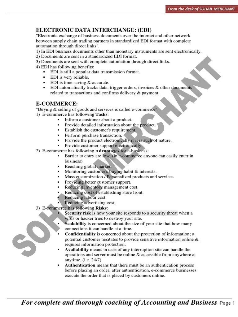 INFORMATION SYSTEM NOTES.pdf Random Access Memory Customer