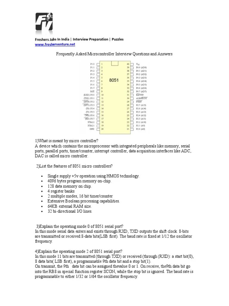 Microcontroller+interview+Questions+and+Answers.pdf Microcontroller