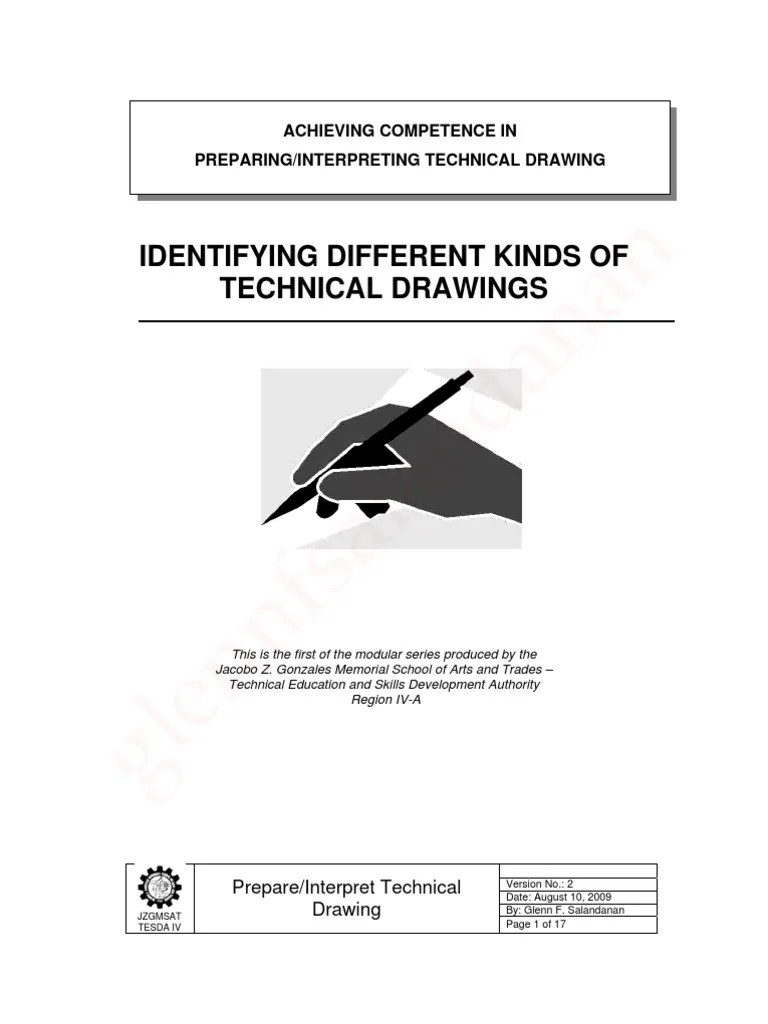 CBLM_Identifying Different Kinds of Technical Drawings Infographics