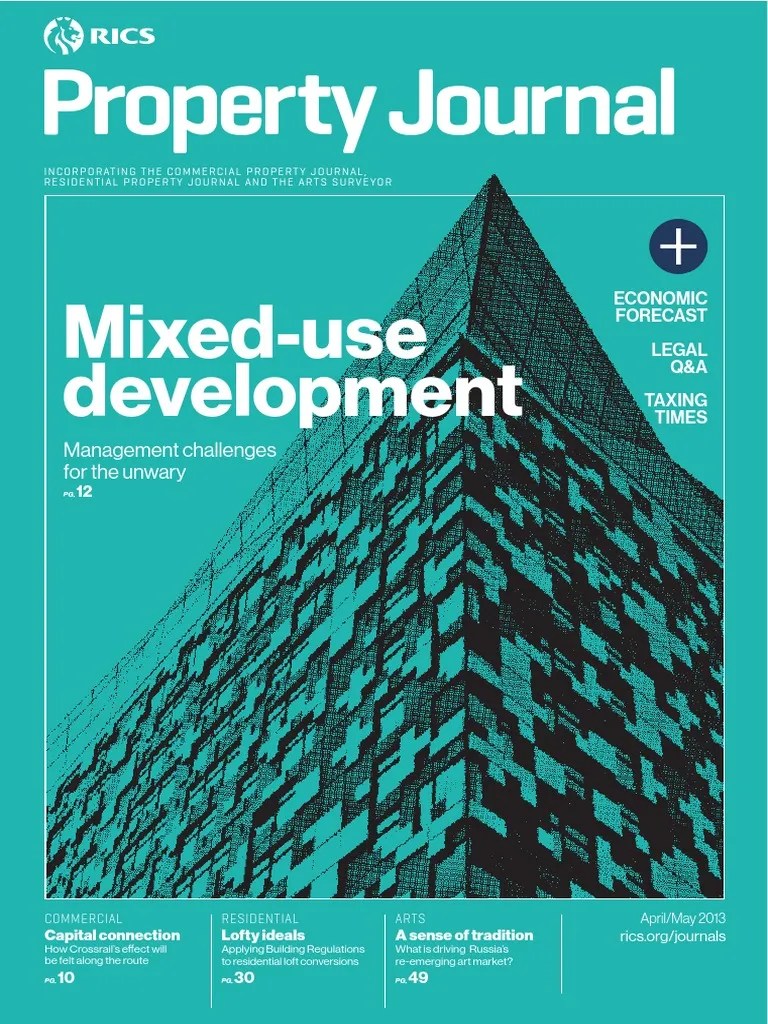 Property Journal April 2013 Value Added Tax Real Estate Appraisal