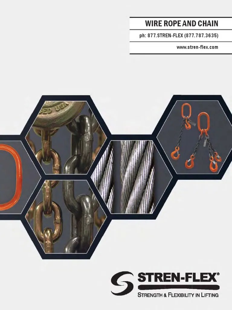 Stren Flex Wire Rope Catalog Rope Wire
