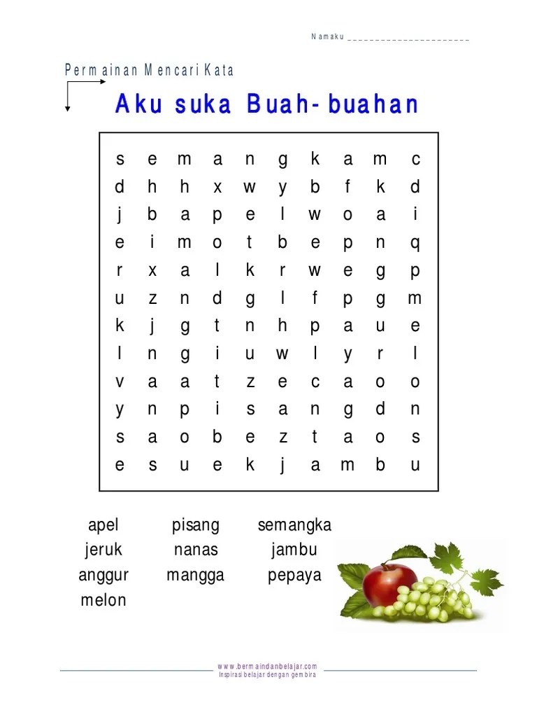 Mencari Kata Buah - Indo | PDF