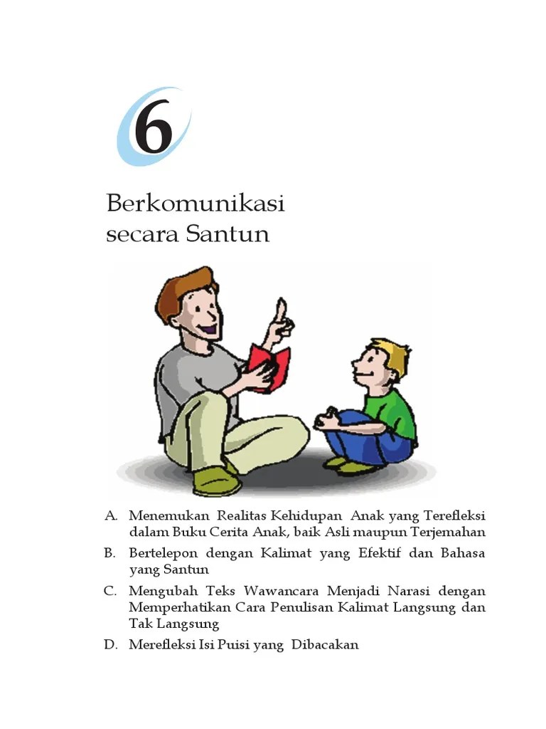 B.ind. Kls 7 Bab 6. Berkomunikasi Secara Santun | PDF
