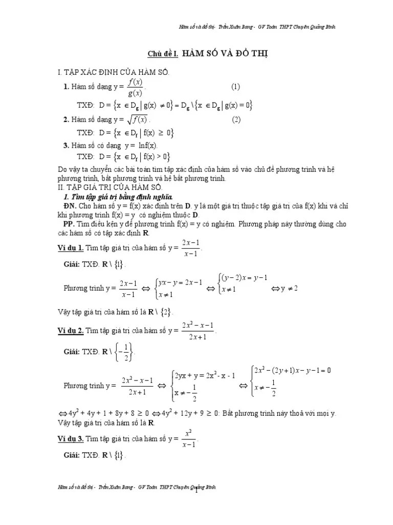 Tim Tap Xac Dinh Cua Ham So